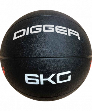 Мяч медицинский Hasttings Digger, 6 кг HD42C1C-6