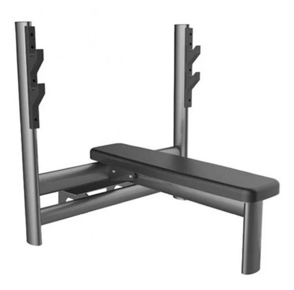 Олимпийская горизонтальная скамья для жима лежа от груди Gym80 G-4008