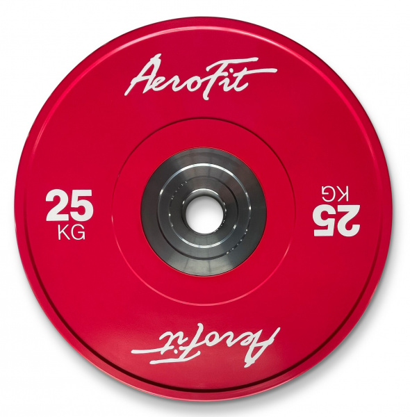 Aerofit AFBDC 25 кг бамперные диски для кроссфита, цветные