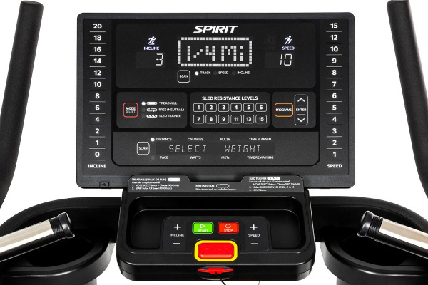 Беговая дорожка с реечным полотном SPIRIT CTSBS900