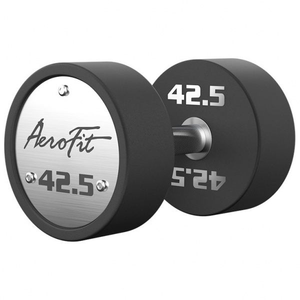 Набор полиуретановых гантелей AeroFit, 40-50 кг, 5 пар, шаг 2,5 кг