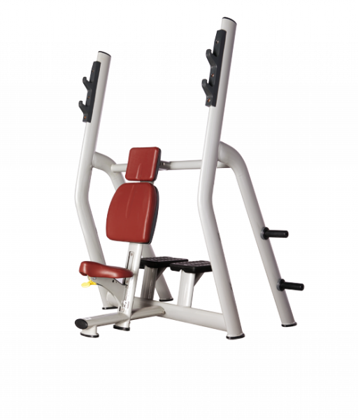Скамья для жима вертикальная Bronze Gym H-025B (коричневый)