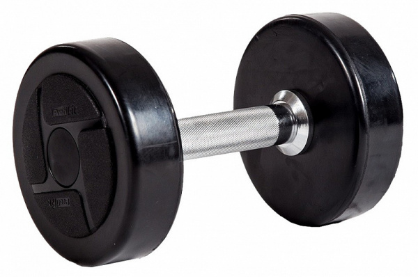 Гантельный ряд Profi-Fit Power 27,5 кг - 50 кг (10 пар), шаг 2,5 кг